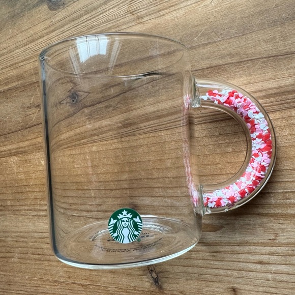 Starbucks Glitter Glass Mug 2022 - Picture 4 of 5